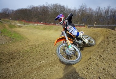 Motocross binici