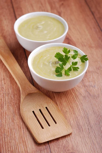 Zupa szparagowa — Zdjęcie stockowe