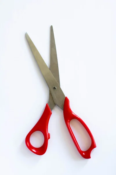 Red scissors — Stock Photo, Image