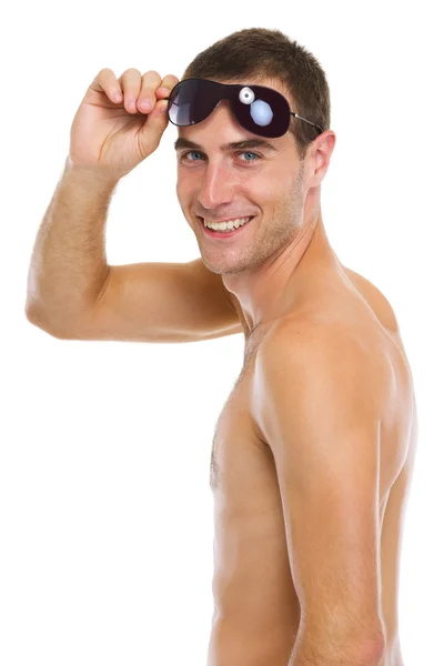 Retrato de un joven con gafas de sol —  Fotos de Stock
