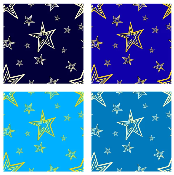 Starry seamless — Stock Photo, Image