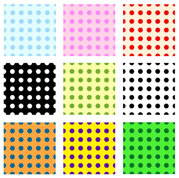 Conjunto de patrón sin costura —  Fotos de Stock
