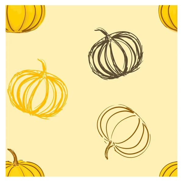 Pumpkin seamles — Stock Photo, Image