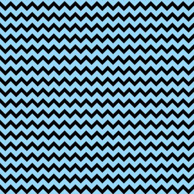 Light Blue & Black Chevron Paper clipart