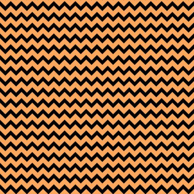 Orange & Black Chevron Paper clipart