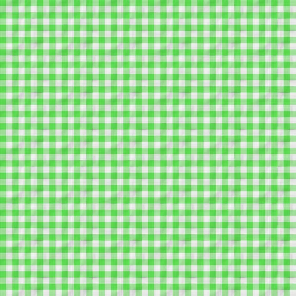Yeşil & Beyaz masa örtüsü kağıt — Stok fotoğraf