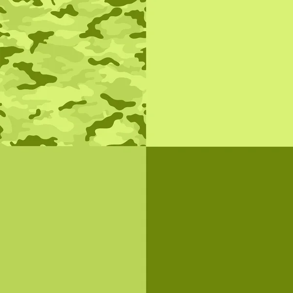Green Camo Collage Papers — Stock Photo, Image