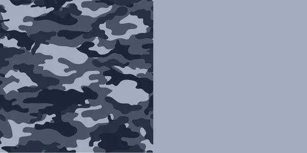Dark Blue Camo Collage Papers — Stock Photo, Image