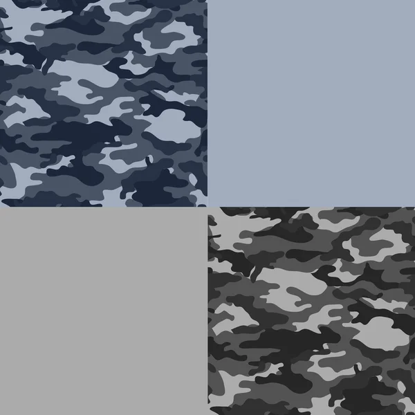 Black & Blue Camo Papers — Stock Photo, Image