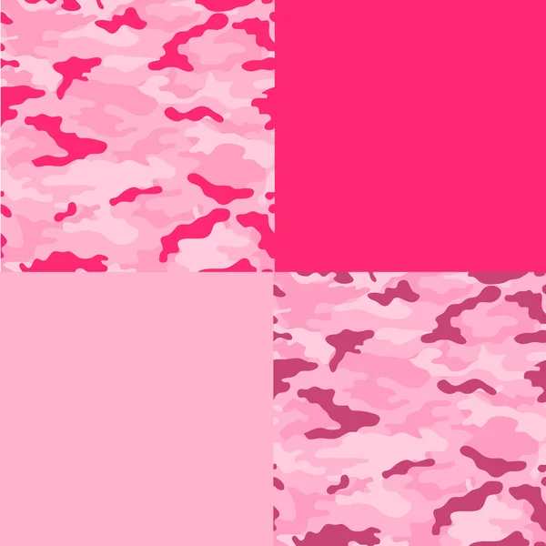 Papeles de camuflaje rosa Imagen de stock