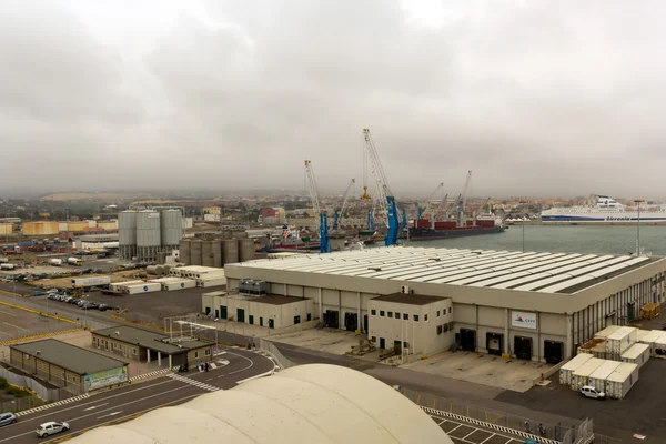 stock image Civitavecchia Port from cruise Mariner of the Seas