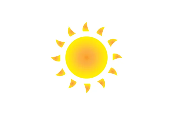 Sunny icon — Stock Vector