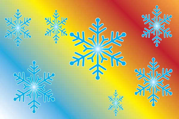 Sneeuw pictogrammen — Stockvector