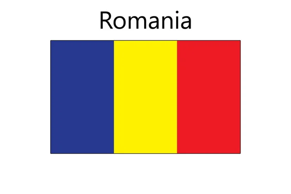 Roménia — Vetor de Stock