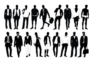 Fashion man clipart