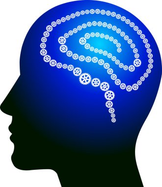 Human brain clipart