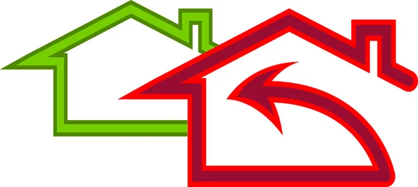 Logotipo da casa —  Vetores de Stock