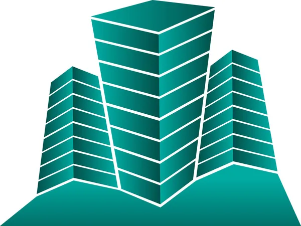 Logo budynku — Wektor stockowy