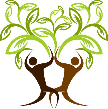 Couple tree clipart