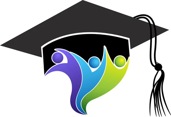 Graduierung Logo — Stockvektor