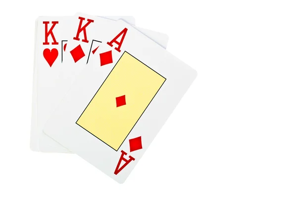Jugar a las cartas . — Foto de Stock