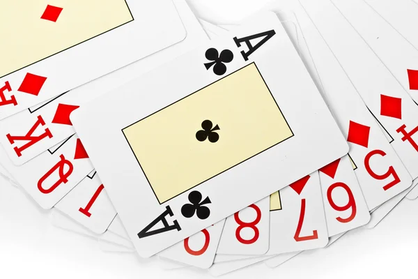 Karty do pokera. — Zdjęcie stockowe