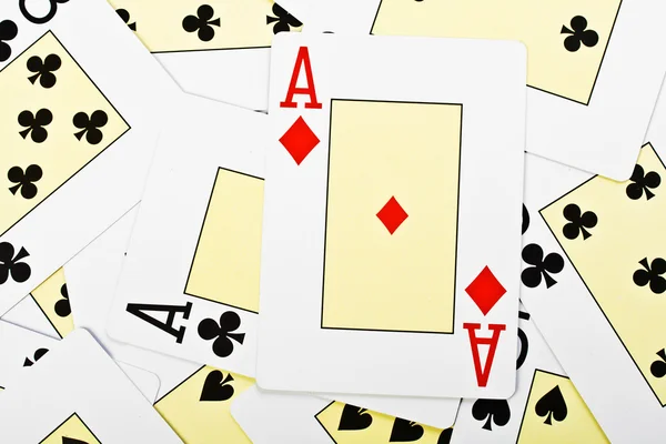 Cartões para o poker . — Fotografia de Stock