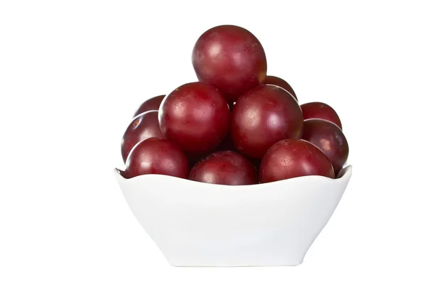 Ripe juicy plums — Stock Photo, Image