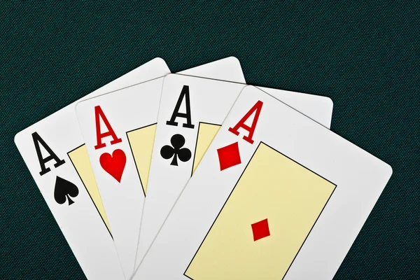 Kaarten voor de poker. — Stockfoto