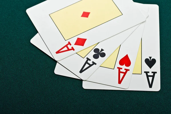 Poker kartları. — Stok fotoğraf