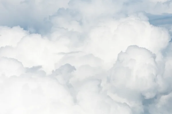 Heavy clouds from above — Stock Photo, Image