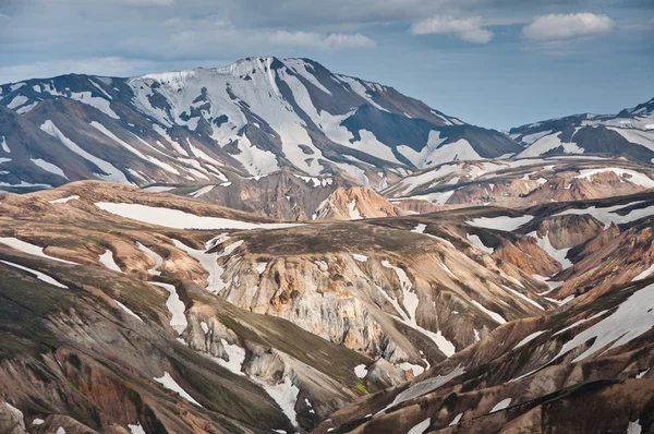 nefes kesen landmannalaugar dağlar, İzlanda