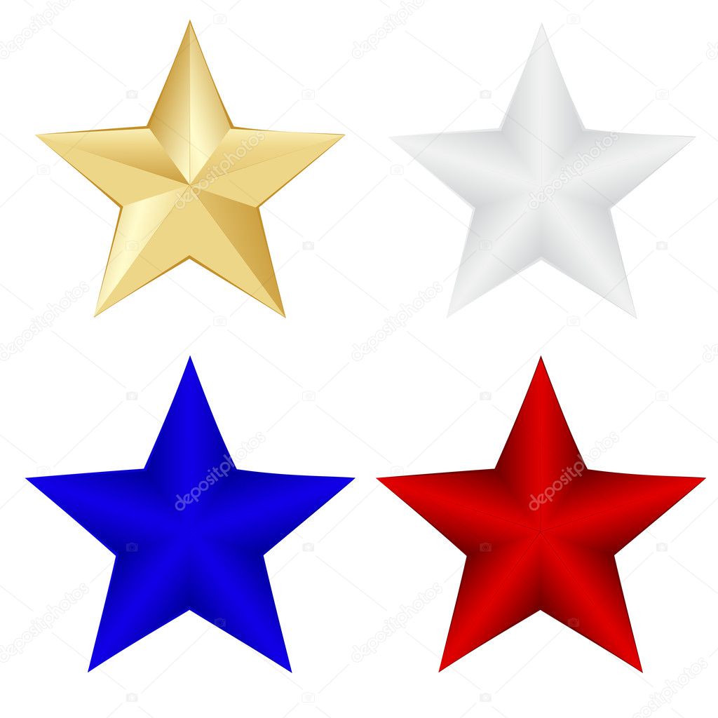 Different colors Star