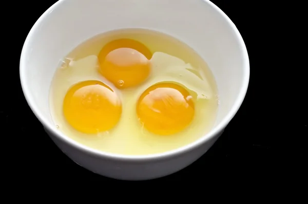 Surowe jaja — Zdjęcie stockowe