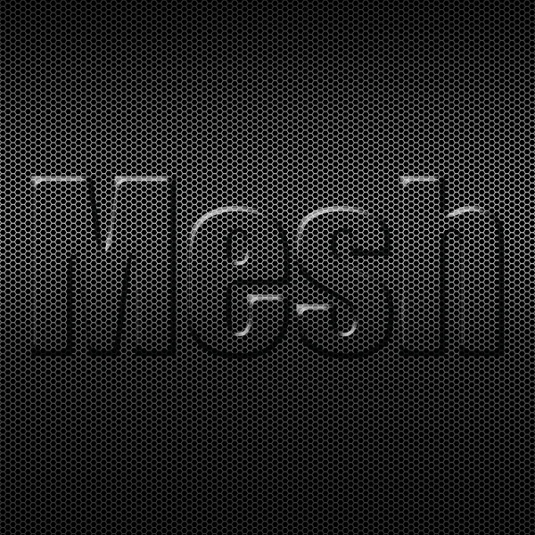 Metallic Mesh — Stock Vector