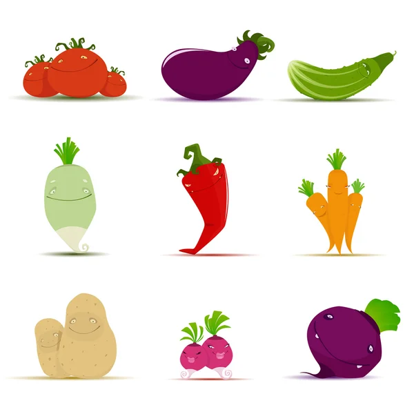 Légumes — Image vectorielle