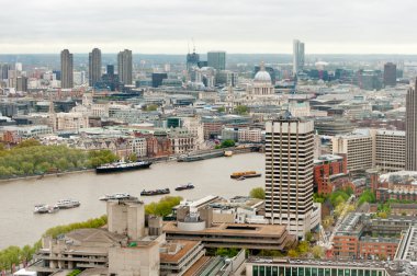 Londra 'nın havadan görüntüsü