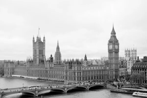 लंडन संसद आणि बिग बेन — स्टॉक फोटो, इमेज