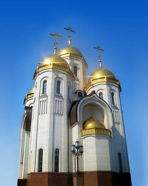 Il Tempio di Tutti i Santi, Mamaev Hill, Volgograd, Russia — Foto Stock