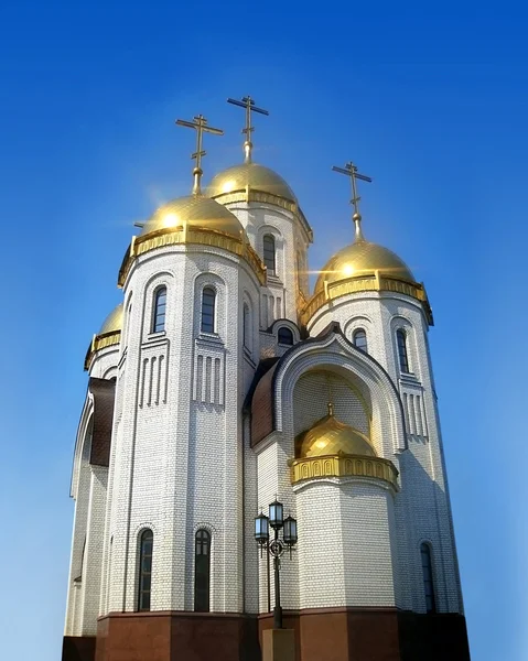 stock image The All Saints Temple, Mamaev Hill, Volgograd, Russia