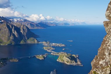 Lofoten islands clipart