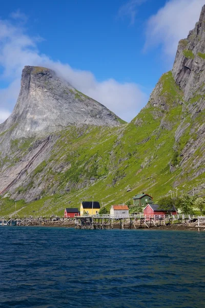 Fjord lofoten üzerinde — Stok fotoğraf