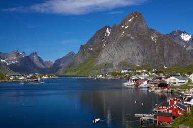 Reine lofoten üzerinde