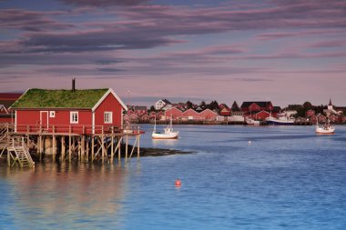 Reine lofoten üzerinde