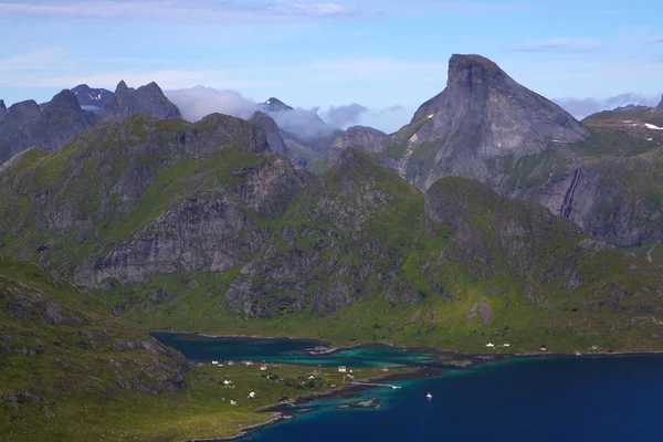 Noorse fjord — Stockfoto