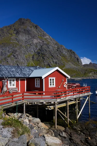 Malerische Fischerhütte — Stockfoto