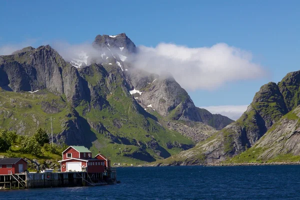 Malerisches norwegisches Panorama — Stockfoto