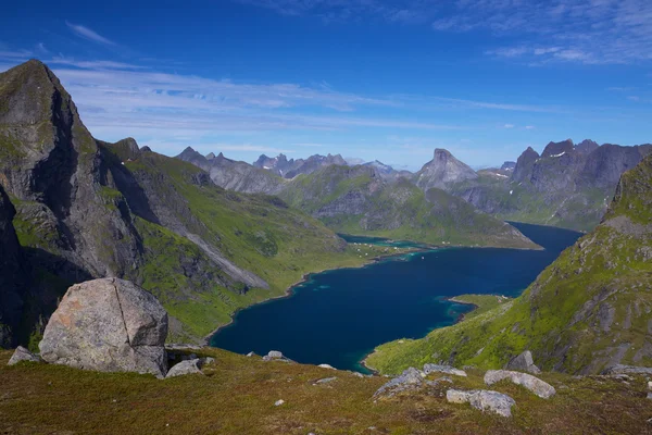 Норвежские пейзажи — стоковое фото