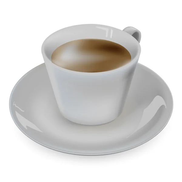 Copa de café — Vector de stock