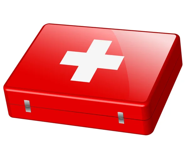 stock vector First aid box